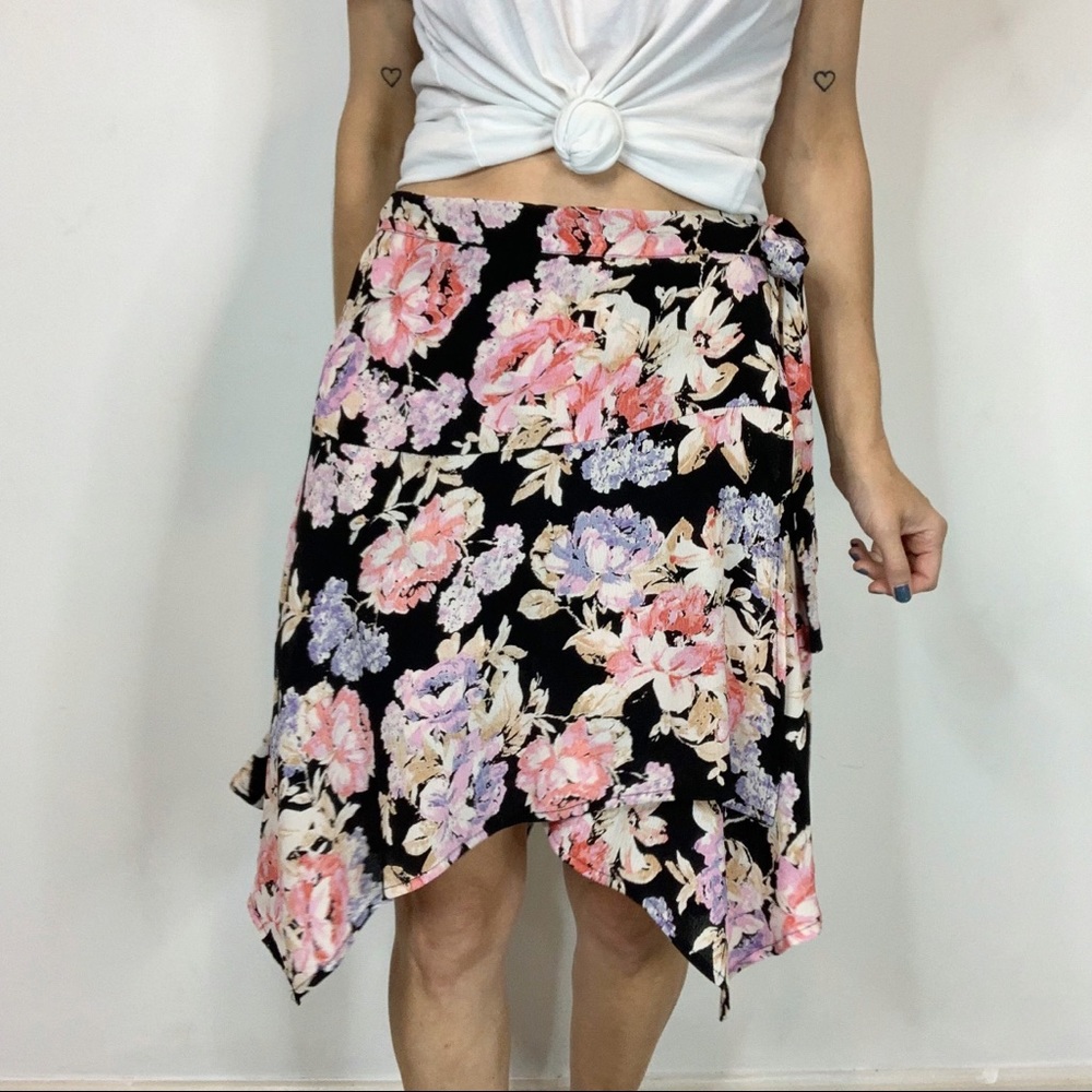Band of Gypsies Floral Skirt